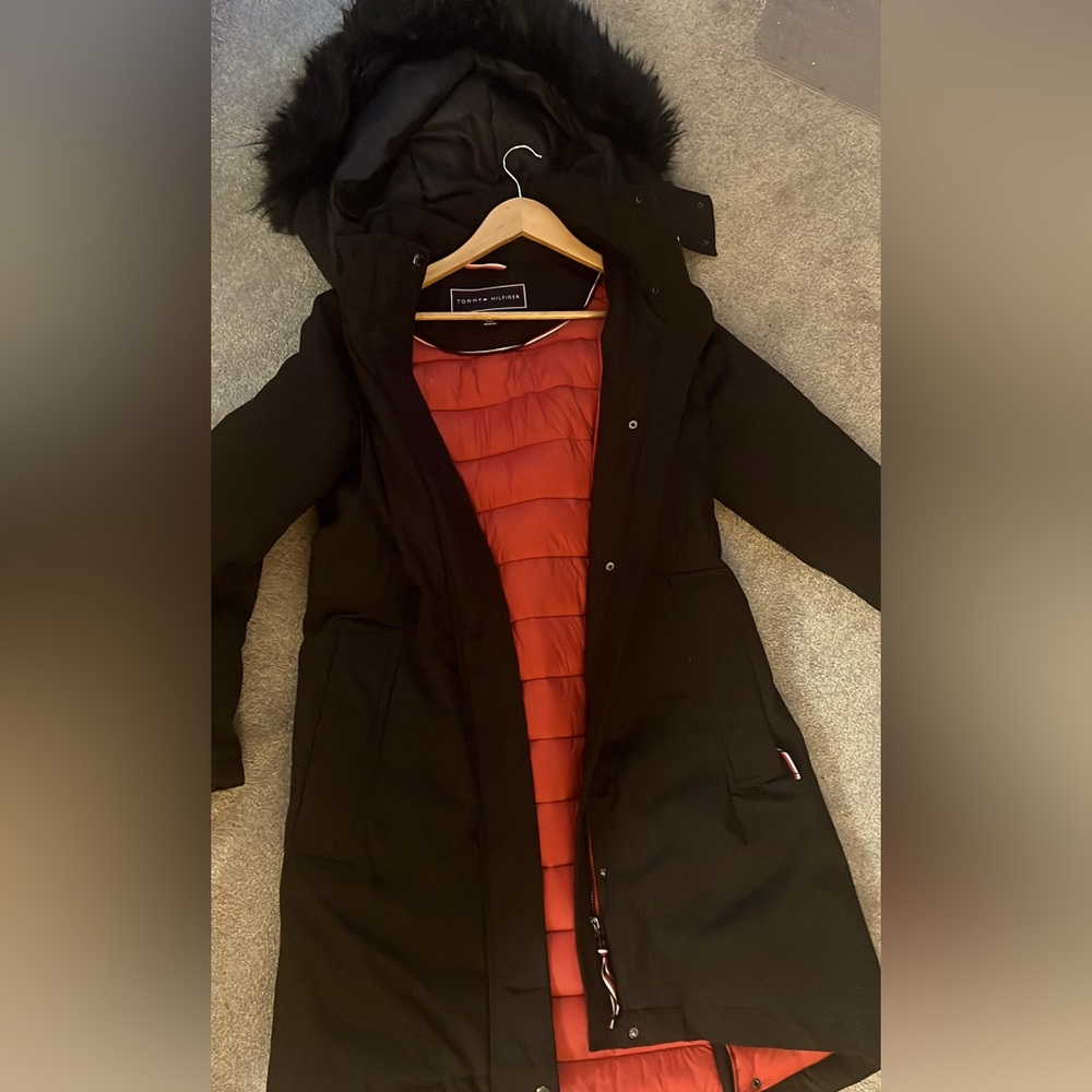 Tommy Hilfiger Black Puffer Jacket